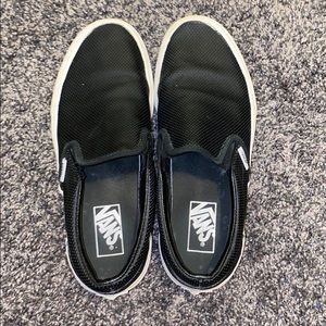 Vans Slip-On Black Leather